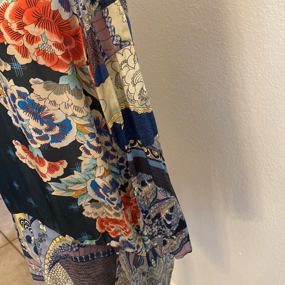 Johnny Was Silk tunic - Picture 4 of 6